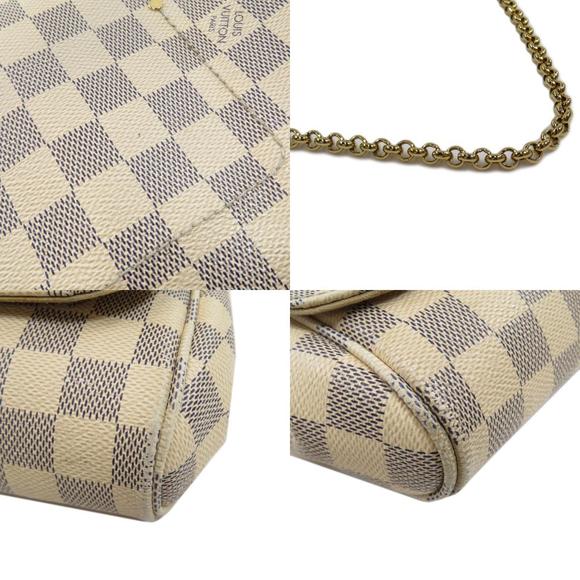 Louis Vuitton Favorite MM Damier Azur Handbag Damier Canvas - Picture 6 of 7